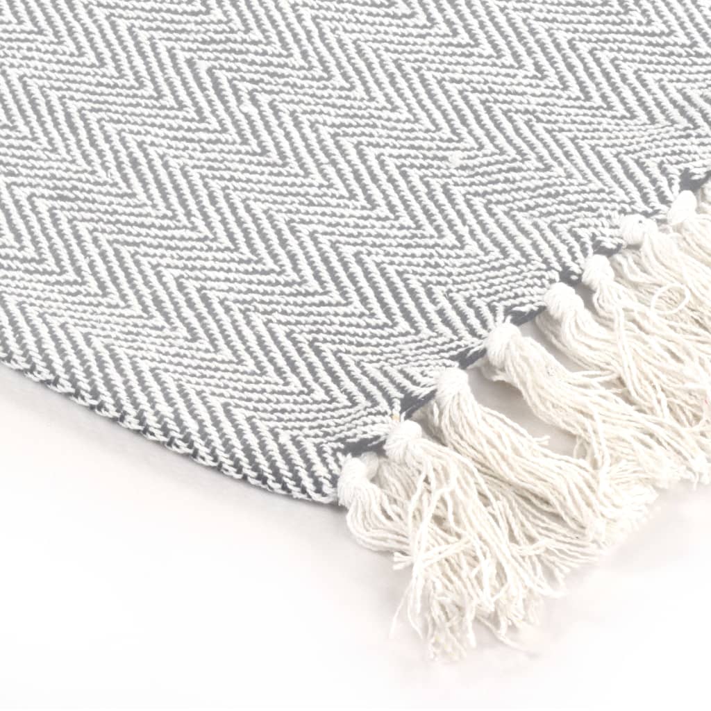 Close-up of the herringbone weave